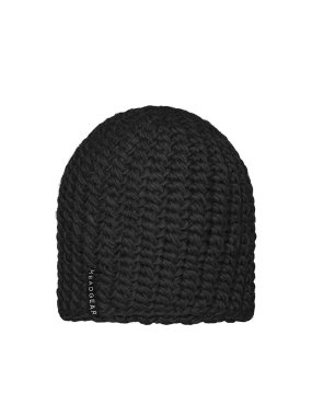 Zimná čiapka (MB Casual outsized crocheted Cap) > čierna