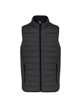 Pánska vesta (Kariban"MEN’S LIGHTWEIGHT SLEEVELESS DOWN JACKET")>šedá (marl dark)>3XL