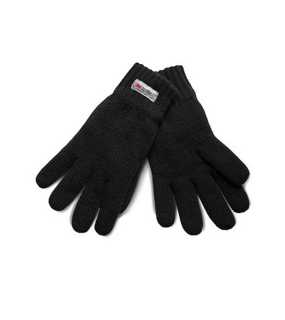 Rukavice (K-UP THINSULATE™ KNITTED GLOVES) > čierna > S/M