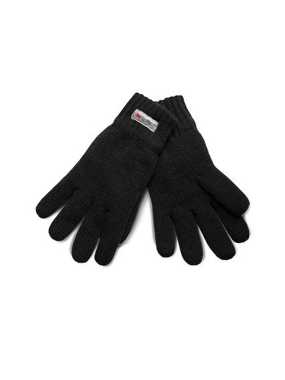 Rukavice (K-UP THINSULATE™ KNITTED GLOVES) > čierna > S/M