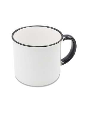 Keramický hrnček na sublimáciu 400 ml  > čierna