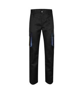 Pánske nohavice (VELILLA TWO-TONE TROUSERS) > čierna / modrá (sky) > 58