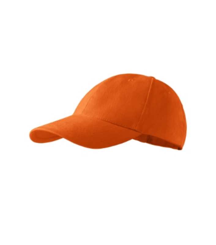 Detská šiltovka (MALFINI Cap 6P) > oranžová