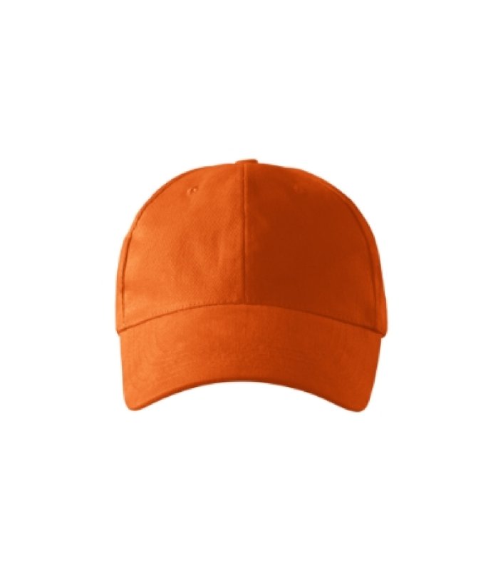 Detská šiltovka (MALFINI Cap 6P) > oranžová