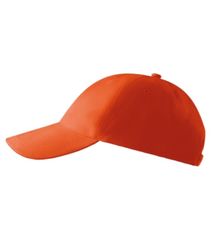 Detská šiltovka (MALFINI Cap 6P) > oranžová