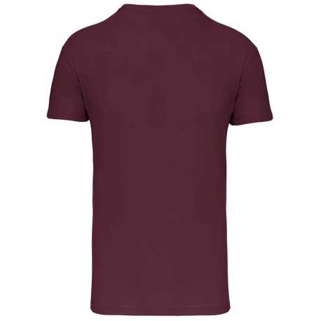 Pánske tričko (BIO150IC MEN'S ROUND NECK T-SHIRT) > červená (wine) > 2XL