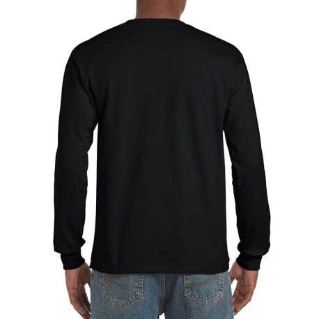 Unisex tričko (Gildan"HAMMER ADULT LONG SLEEVE T-SHIRT") > čierna > S