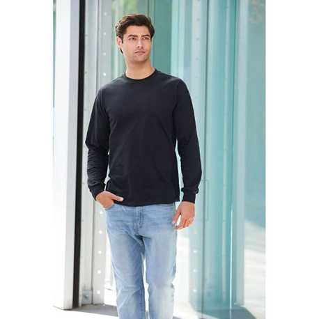 Unisex tričko (Gildan"HAMMER ADULT LONG SLEEVE T-SHIRT") > čierna > S