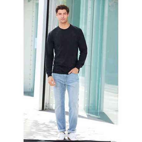 Unisex tričko (Gildan"HAMMER ADULT LONG SLEEVE T-SHIRT") > čierna > S
