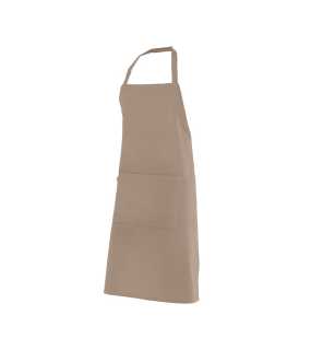 Zástera (VELILLA 100% POLYESTER BIB APRON) > hnedá (sand marl)