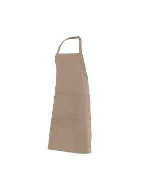 Zástera (VELILLA 100% POLYESTER BIB APRON) > hnedá (sand marl)