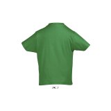 Detské tričko (SOLS IMPERIAL KIDS ROUND COLLAR T-SHIRT) > zelená (kelly) > 2A