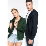 Unisex mikina(KARIBAN FULL ZIP HOODIE ) > zelená (forest) > 2XL