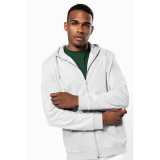 Unisex mikina(KARIBAN FULL ZIP HOODIE ) > modrá (light royal) > 2XL