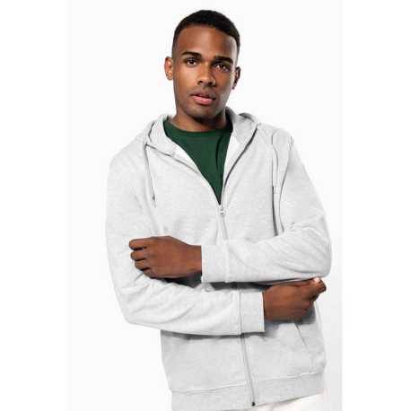 Unisex mikina(KARIBAN FULL ZIP HOODIE ) > modrá (light royal) > 2XL