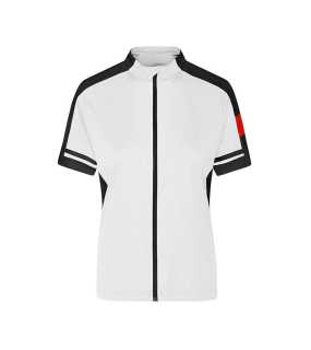 Damské tričko (JN Ladies' Bike-T Full Zip) > biela > M