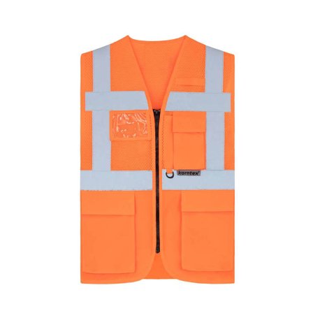 Unisex vesta (Korntex MESH MULTIFUNCTIONIAL VEST "ATHENS") > oranžová > 2XL