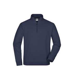 Pánska mikina (JN Round-Neck Zip) > modrá (navy) > L