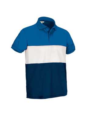 Pánska polokošeľa (VARSITY) > modrá (royal) / biela / modrá (orion navy) > L