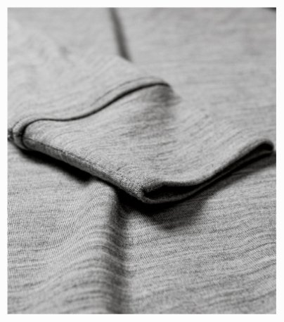 Dámske tričko (MALFINI Premium Merino Rise LS) > sivá (tmavý melír) > L