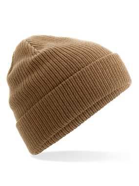 Unisex čiapka (Beechfield Organic Cotton Beanie) > béžová (biscuit)