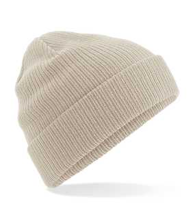 Unisex čiapka (Beechfield Organic Cotton Beanie) > hnedá (sand)