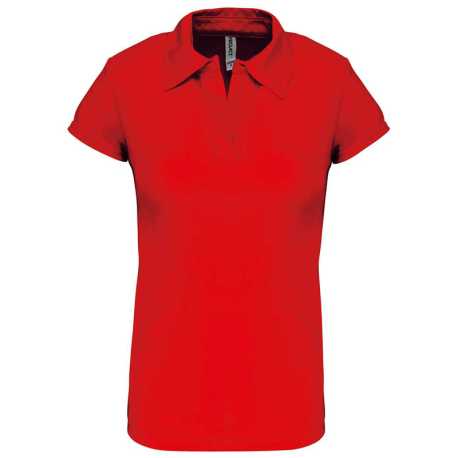 Dámska polokošeľa (PROACT LADIES PERFORMANCE POLO SHIRT) > červená > L