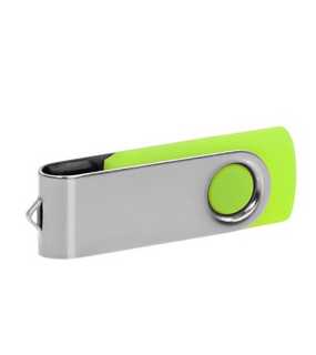USB flash pamäť 2.0 > zelená (light) / strieborná > 8GB