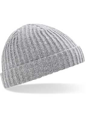 Unisex čiapka (Beechfield Trawler Beanie) > šedá (heather)