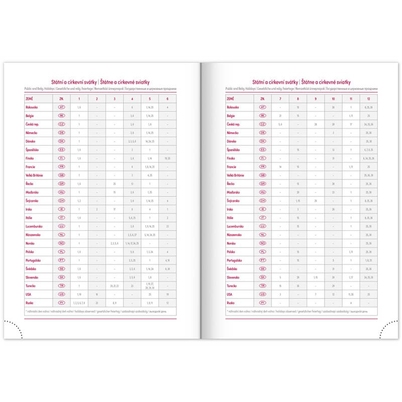 Diár (Aprint Top 2026) - 15 x 21 x 2 cm  > tyrkysová > týždenný A5