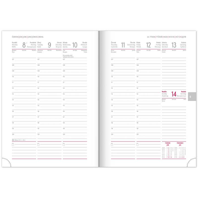 Diár (Aprint Top 2026) - 15 x 21 x 2 cm  > petrolejová > týždenný A5