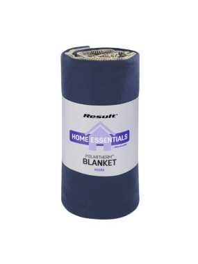 Fleece deka (RESULT ACTIVE FLEECE BLANKET) > modrá (navy) (175x140cm)