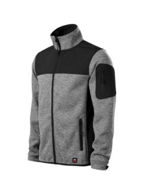 Softshellová bunda (MALFINI PREMIUM Casual) > šedá (light knit) > 3XL