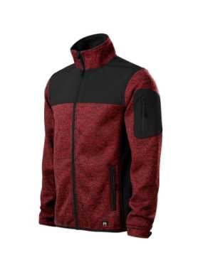 Softshellová bunda (MALFINI PREMIUM Casual) > červená (malboro knit) > M