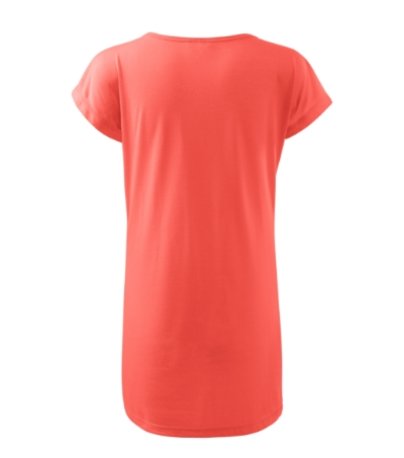 Dámske tričko/šaty (MALFINI Love 150) > ružová (coral) > XS