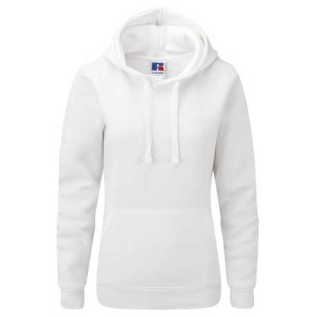 Dámska mikina (RUSSELL AUTHENTIC HOODED/W) > biela > XS