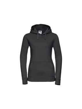 Dámska mikina (RUSSELL AUTHENTIC HOODED/W) > čierna > M