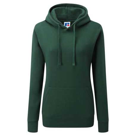 Dámska mikina (RUSSELL AUTHENTIC HOODED/W) > zelená(bottle) > XS