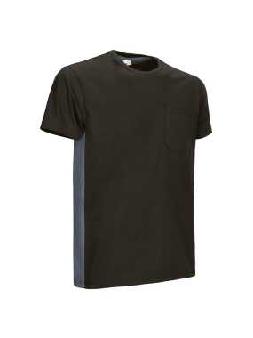 Pánske tričko (THUNDER) > čierna / šedá (cement) > XL