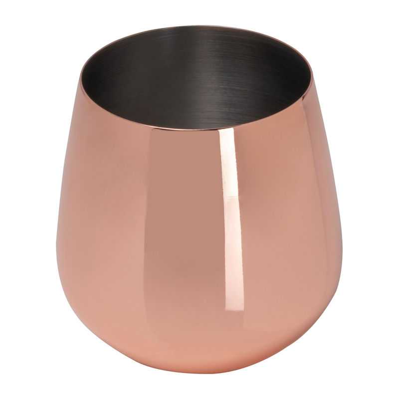 Nerezový pohár s medeným povrchom, 500 ml > zlatá