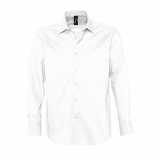 Pánska košeľa (SOLS BRIGHTON MENS LONG SLEEVE STRETCH SHIRT) > biela > 2XL