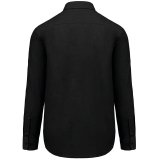 Pánska košeľa (KARIBAN JOFFREY LONG SLEEVE SHIRT) > čierna > 2XL