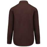 Pánska košeľa (KARIBAN JOFFREY LONG SLEEVE SHIRT) > hnedá > 2XL