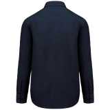Pánska košeľa (KARIBAN JOFFREY LONG SLEEVE SHIRT) > modrá (navy) > 4XL