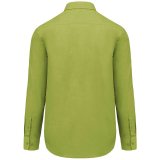 Pánska košeľa (KARIBAN JOFFREY LONG SLEEVE SHIRT) > zelená (burnt lime) > 2XL