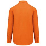 Pánska košeľa (KARIBAN JOFFREY LONG SLEEVE SHIRT) > oranžová > 2XL