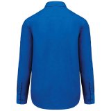 Pánska košeľa (KARIBAN JOFFREY LONG SLEEVE SHIRT) > modrá (light royal) > 2XL