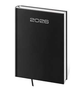 Diár (Old Karachi 2026) - 14,5 x 20,5 cm > čierna > denný A5