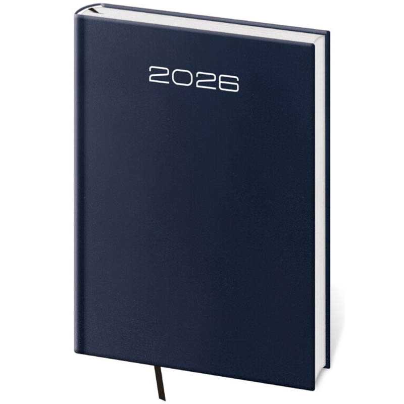 Diár (Old Karachi 2026) - 14,5 x 20,5 cm > modrá > týždenný A5