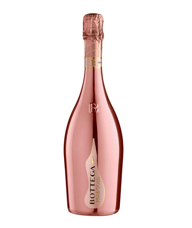 Bottega Rose Gold, Prosecco Brut, alkohol 11,5%, Taliansko, 750 ml